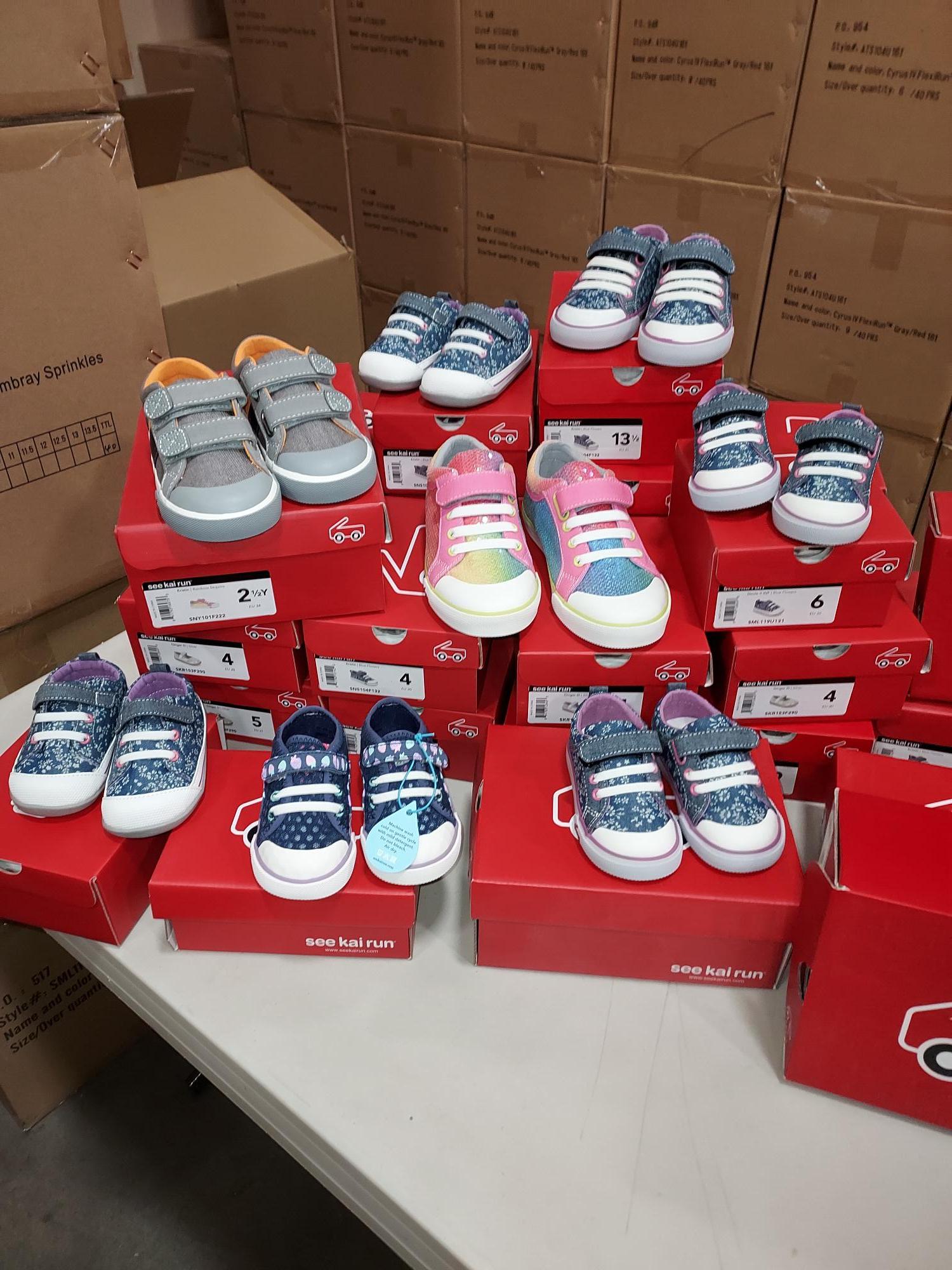 Select Donated Shoe Styles